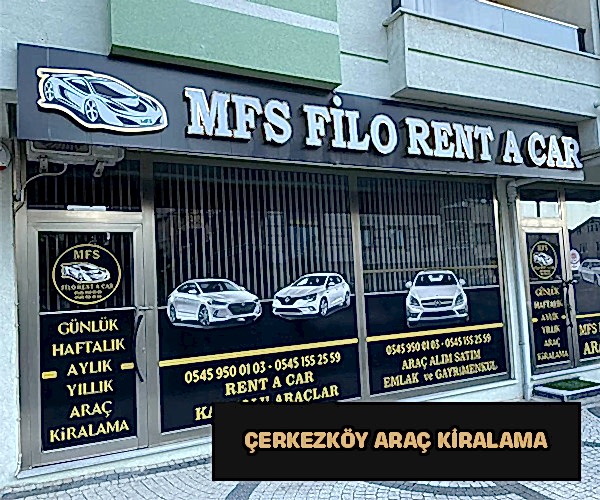 Çerkezköy Araç Kiralama Çerkezköy Araç Kiralama